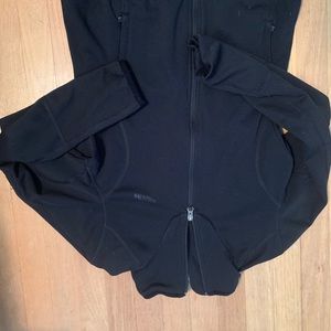 Black north face thin jacket